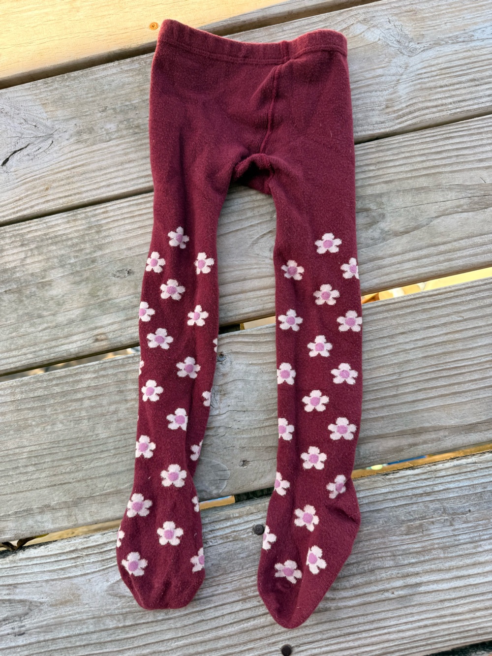 little stocking co knit tights - size 3-4 years